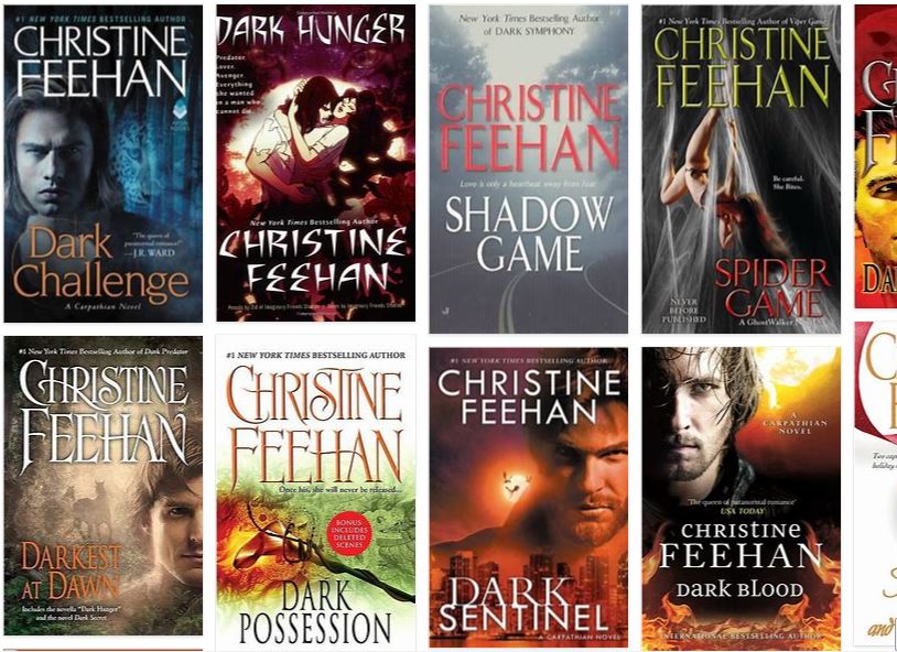 Christine Feehan Romantic eBook Collection (Epub,Mobi)