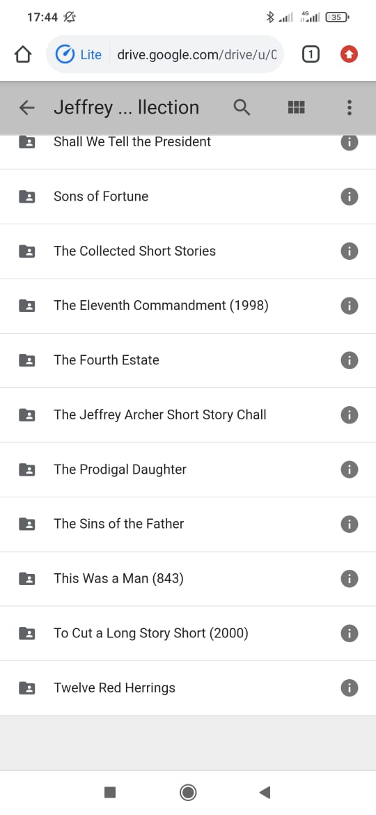 Jeffrey Archer eBooks Collection (epub,mobi)