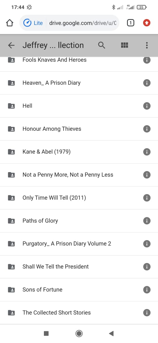 Jeffrey Archer eBooks Collection (epub,mobi)