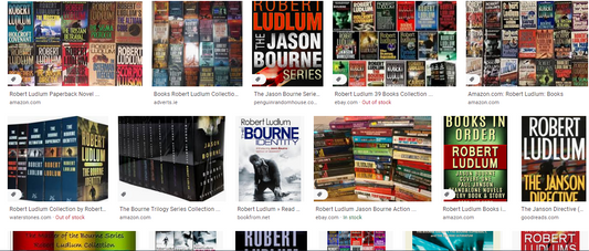 Robert Ludlum 45+ ebooks collection Epub and Mobi
